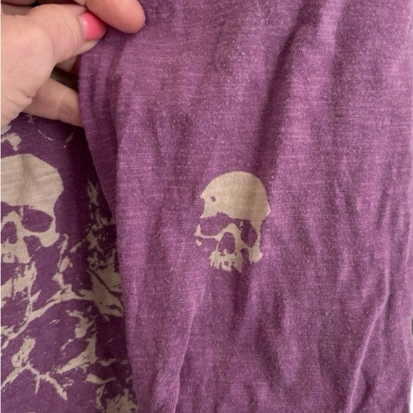 Magnolia Pearl Black Sabbath Trust Viggo Tee in the color Dewberry - Picture 3 of 8